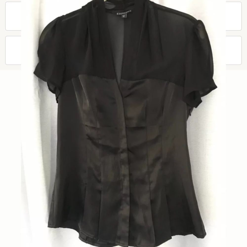 Dressy black top